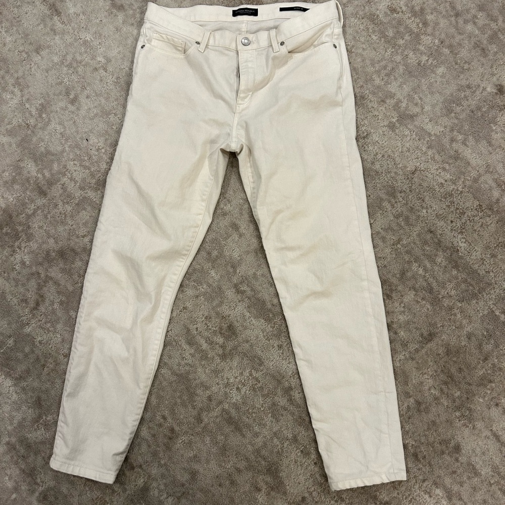 Banana Republic women’s White skinny Jeans